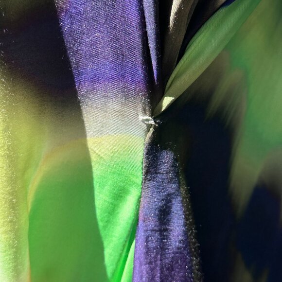 SOLD!  Dries Van Noten Blurred Tie Dye Shirtdress FR38/US6 - Picture 12 of 15
